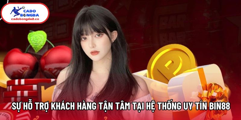 Sự hỗ trợ khách hàng tận tâm tại hệ thống uy tín Bin88